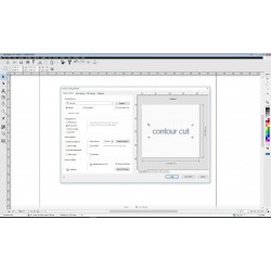 Ploter 720C tnący rysujący obrys WIN7/8 GW12 m-cy